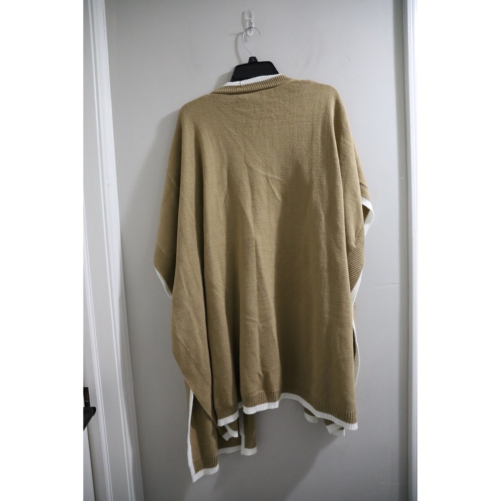 Lane Bryant Womens Open Front Knit Cardigan Cape with Pockets - Size 14/20 - Picture 6 of 6